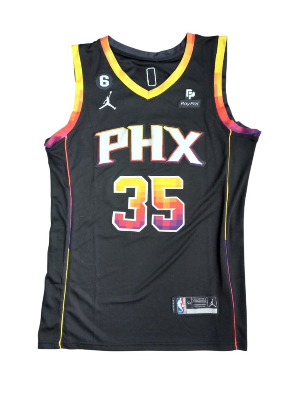 Jordan Kevin Durant Phoenix Suns City Edition Jersey, Size 50 (XL)
